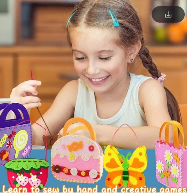 naaien voor beginners - naaipakket schattige tasjes - naaien voor starters - starterspakket naaien