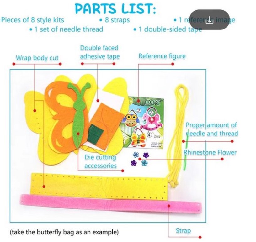 naaien voor beginners - naaipakket schattige tasjes - naaien voor starters - starterspakket naaien