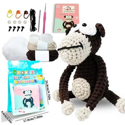 Haken voor Beginners – Starterspakket Schattig Aapje | Haakpakket voor Starters en Liefhebbers