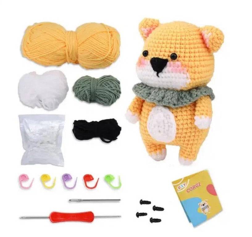 haken voor beginners - haakpakket schattig beertje - haken voor starters - starterspakket haken