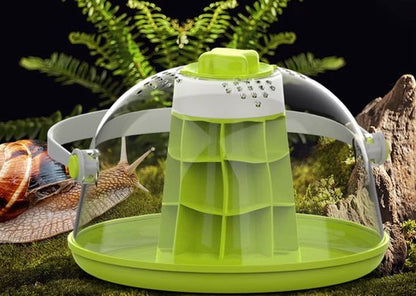 Slak- en Insecten Habitatbox – Transparant Voederterrarium voor Kleine Insecten