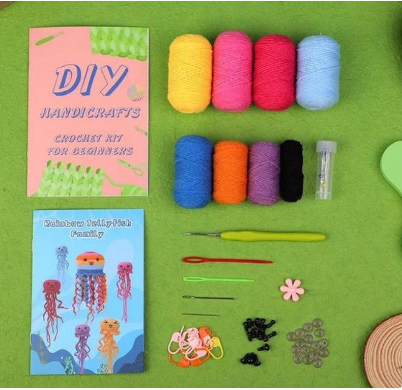 haken voor beginners - haakpakket schattige kwalletjes - haken voor starters - starterspakket haken