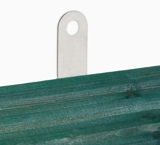 Set van 4 Vleermuiskasten van Hout – Vleermuishuis / Nestkast met Invliegopening – Voor Tuin en Gevel – 25 cm