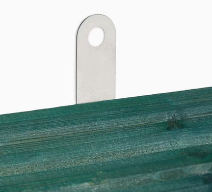 Set van 4 Vleermuiskasten van Hout – Vleermuishuis / Nestkast met Invliegopening – Voor Tuin en Gevel – 25 cm