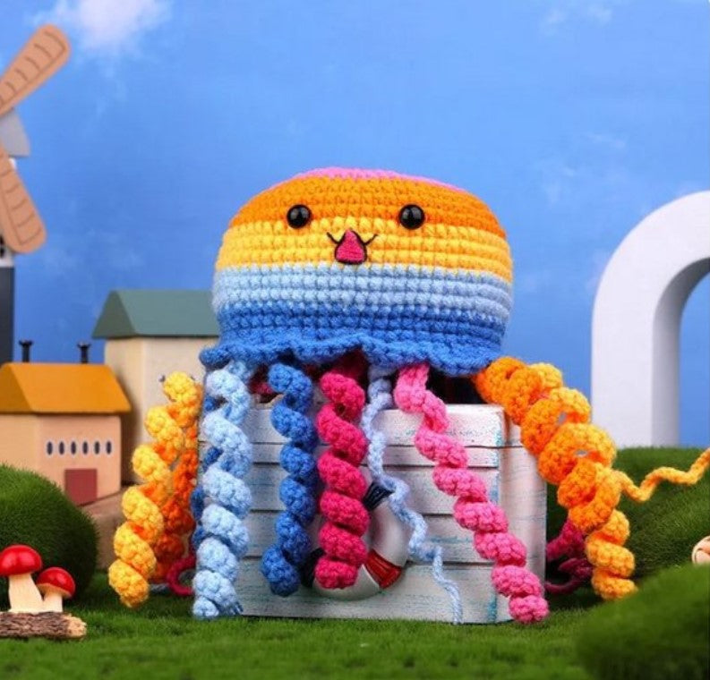 haken voor beginners - haakpakket schattige kwalletjes - haken voor starters - starterspakket haken