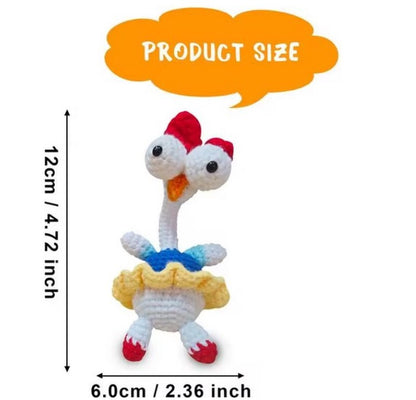 haken voor beginners - haakpakket grappige kip - haken voor starters - starterspakket haken - haken voor liefhebbers