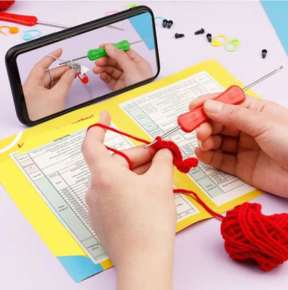 haken voor beginners - haakpakket schattige dino - haken voor starters - starterspakket haken