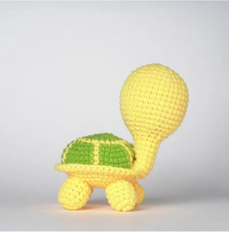 haken voor beginners - haakpakket schattige schildpad - haken voor starters - starterspakket haken