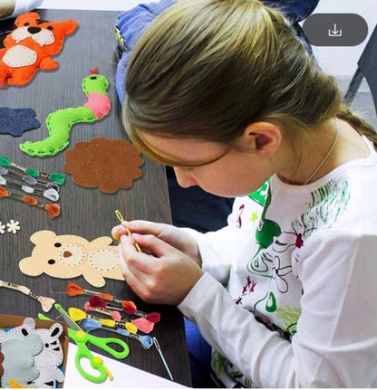 naaien voor beginners - naaipakket schattige jungledieren - naaien voor starters - starterspakket naaien