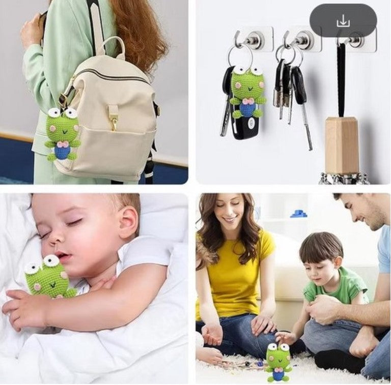 haken voor beginners - haakpakket schattige kikker - haken voor starters - starterspakket haken