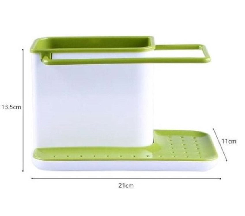 Vaatdoekhouder Keuken – Vaatdoek Rekje zonder Boren – Afwasborstelhouder – Sponsjeshouder – Praktisch Opbergrek voor Keukenaccessoires – Handig voor Vaatdoek, Spons & Borstel