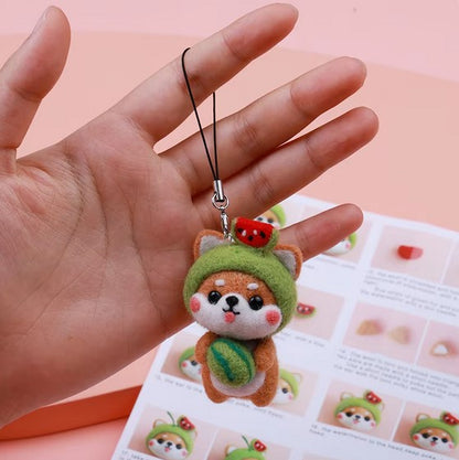 naaldvilten voor beginners - naaldvilt pakket lieve poppetjes - naaldvilten voor starters - starterspakket naaldvilten