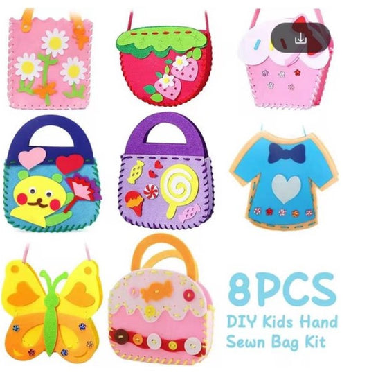 naaien voor beginners - naaipakket schattige tasjes - naaien voor starters - starterspakket naaien