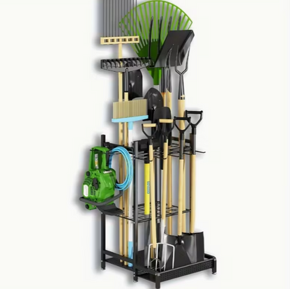 Metalen Tuingereedschap Organizer – Opbergsysteem voor Garage & Tuin